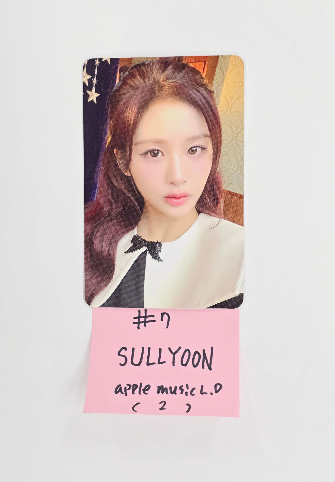 NMIXX "Blue Valentine" - Apple Music Lucky Draw Event Photocard, polaroid type Photocard R2 [26.01.28]