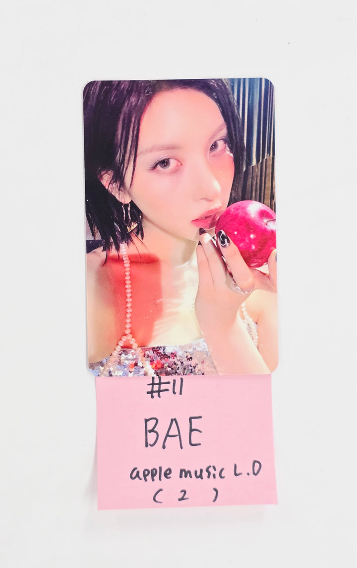 NMIXX "Blue Valentine" - Apple Music Lucky Draw Event Photocard, polaroid type Photocard R2 [26.01.28]