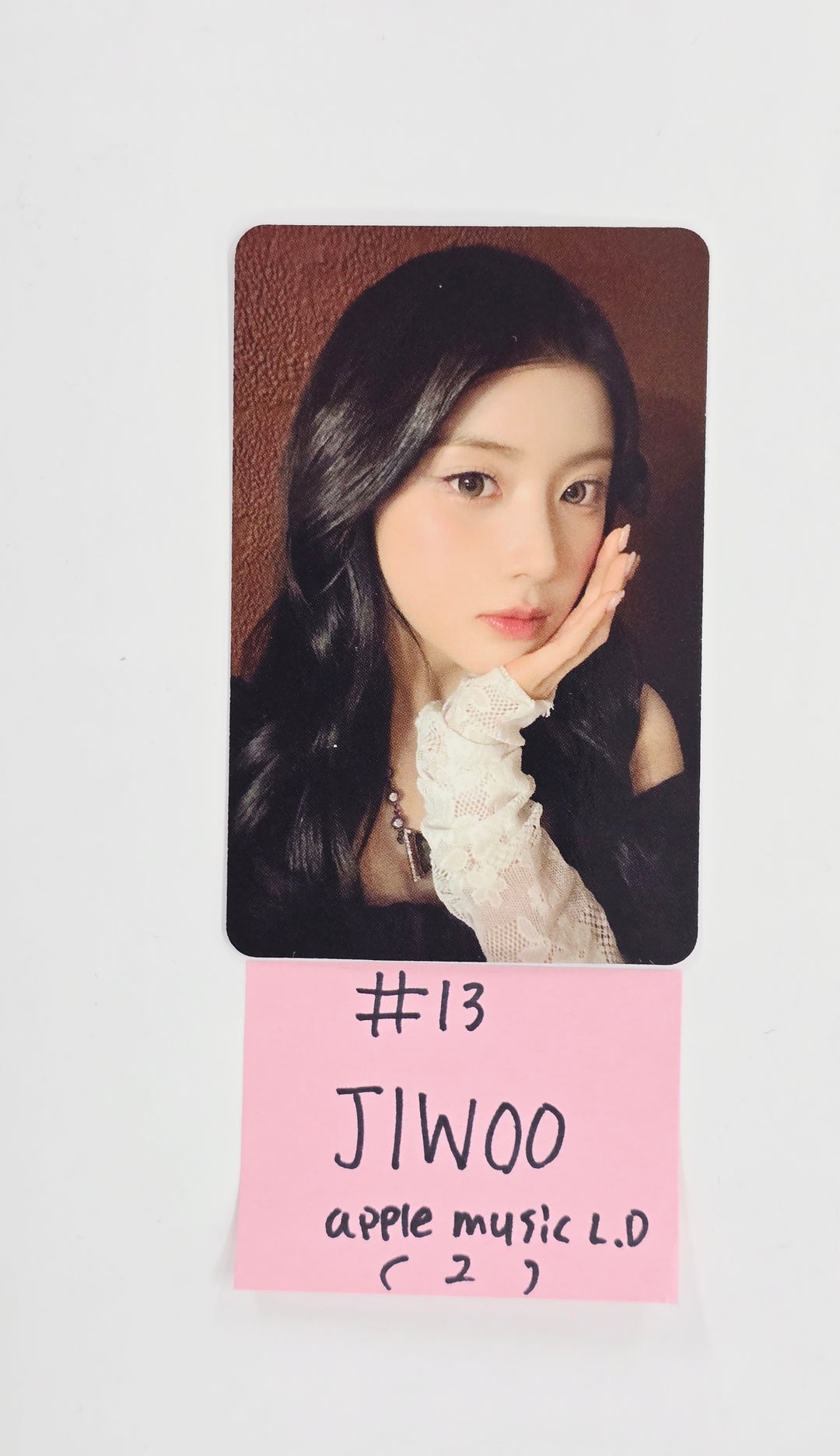 NMIXX "Blue Valentine" - Apple Music Lucky Draw Event Photocard, polaroid type Photocard R2 [26.01.28]