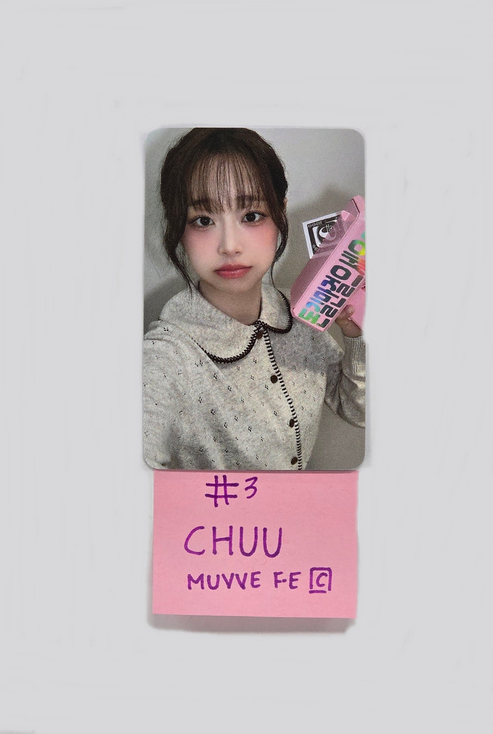 CHUU The First Album "XO, My Cyberlove" - Muvve Fansign Event Photocard (Cyber Ver.) [26.01.28]