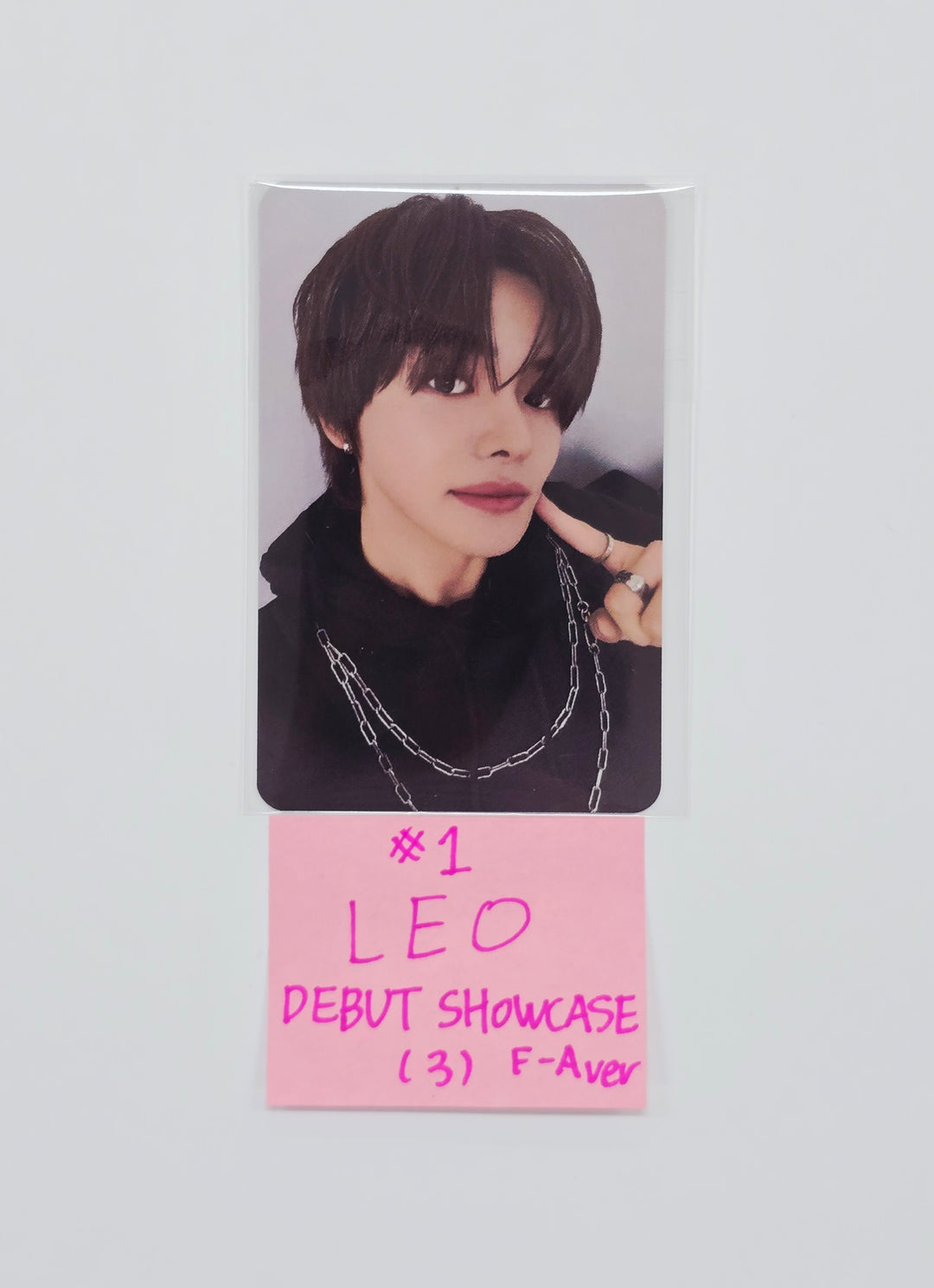ALPHA DRIVE ONE "EUPHORIA" - Mnet Plus Merch Debut Showcase Event Photocard (Freak Alarm ver.) [26.01.28]