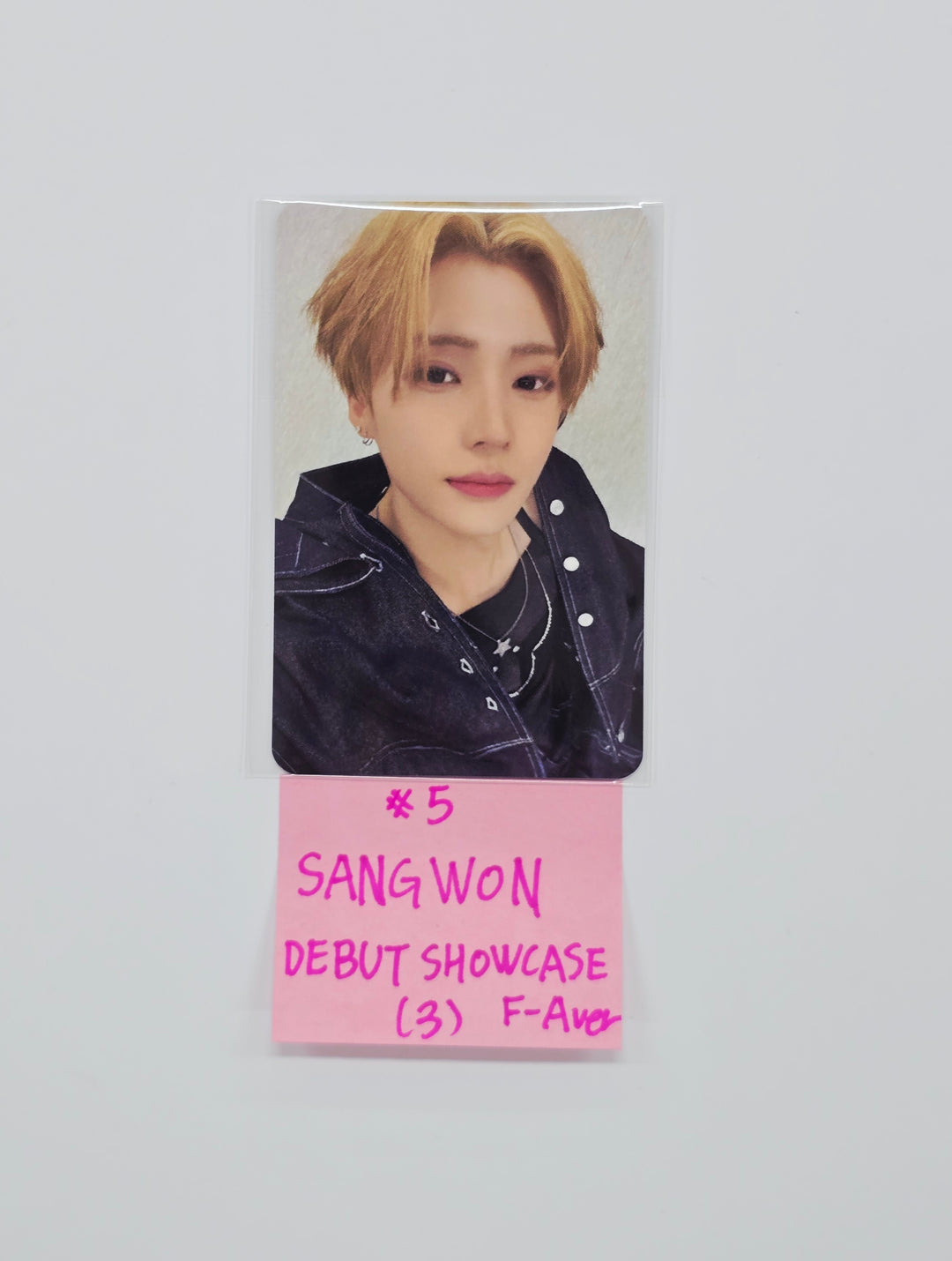 ALPHA DRIVE ONE "EUPHORIA" - Mnet Plus Merch Debut Showcase Event Photocard (Freak Alarm ver.) [26.01.28]