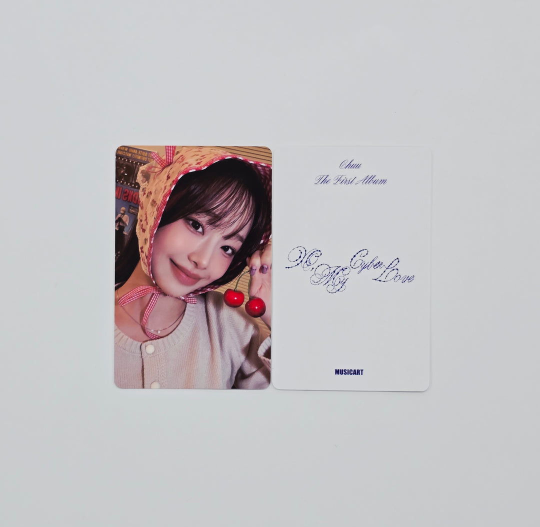 CHUU The First Album "XO, My Cyberlove" - Music Art Fansign Event Photocard (Love Ver.) [26.01.29]