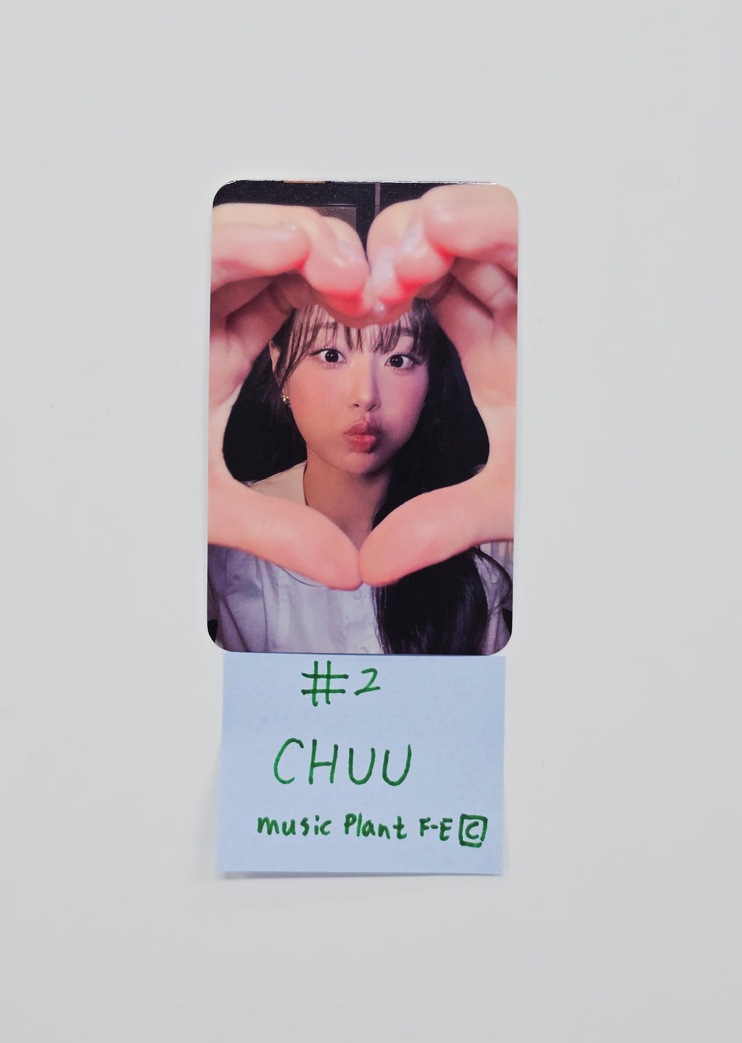 CHUU The First Album "XO, My Cyberlove" - Music Plant Fansign Event Photocard (Cyber Ver.) [26.01.29]