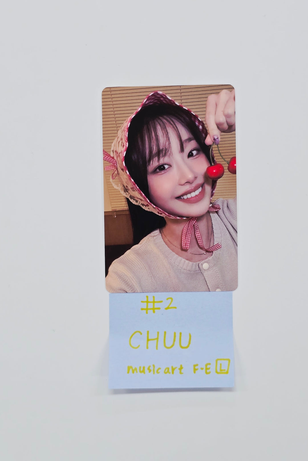 CHUU The First Album "XO, My Cyberlove" - Music Art Fansign Event Photocard (Love Ver.) [26.01.29]