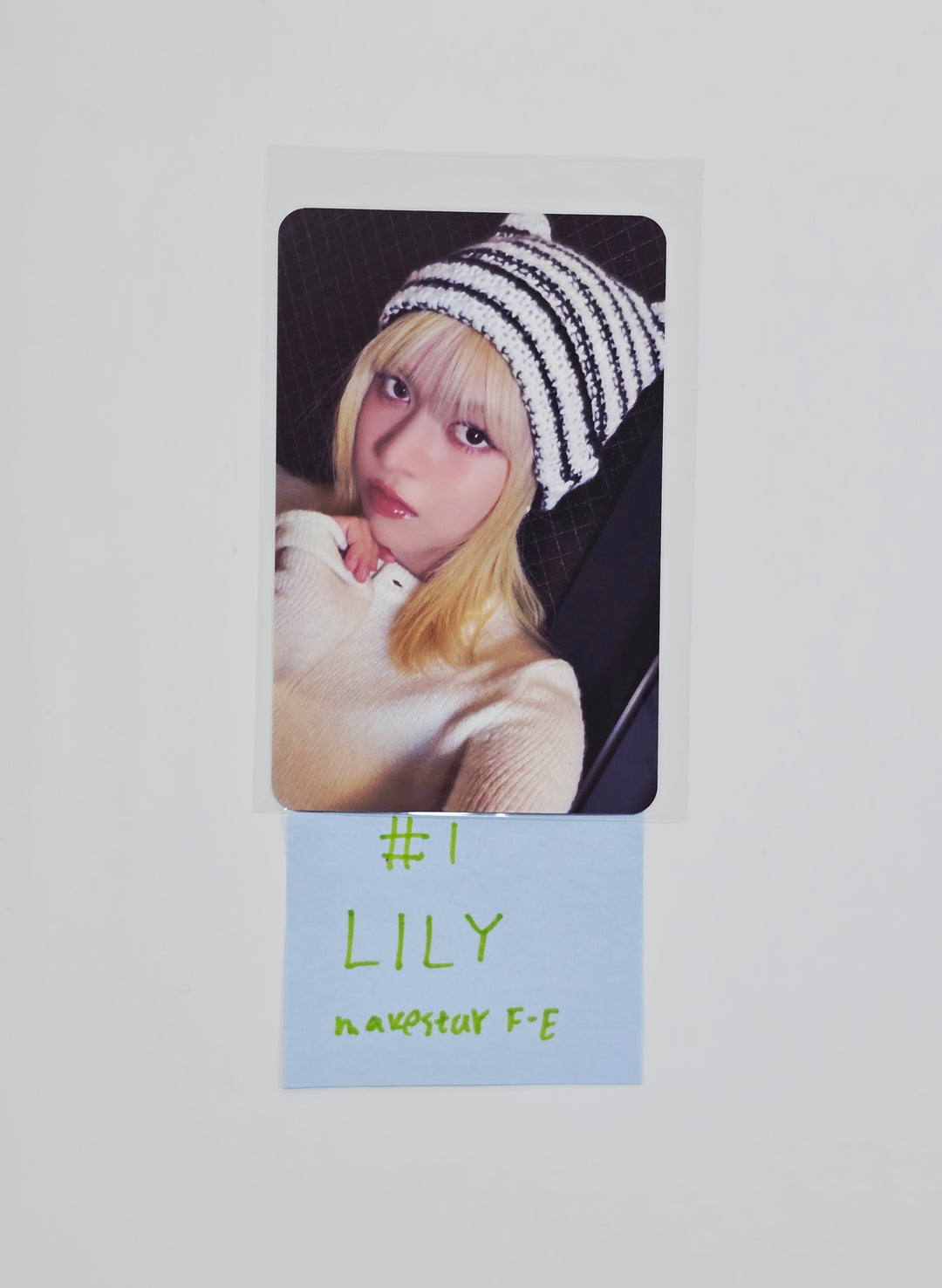 NMIXX "Blue Valentine" - Makestar Fansign Event Photocard R16 [26.01.29]