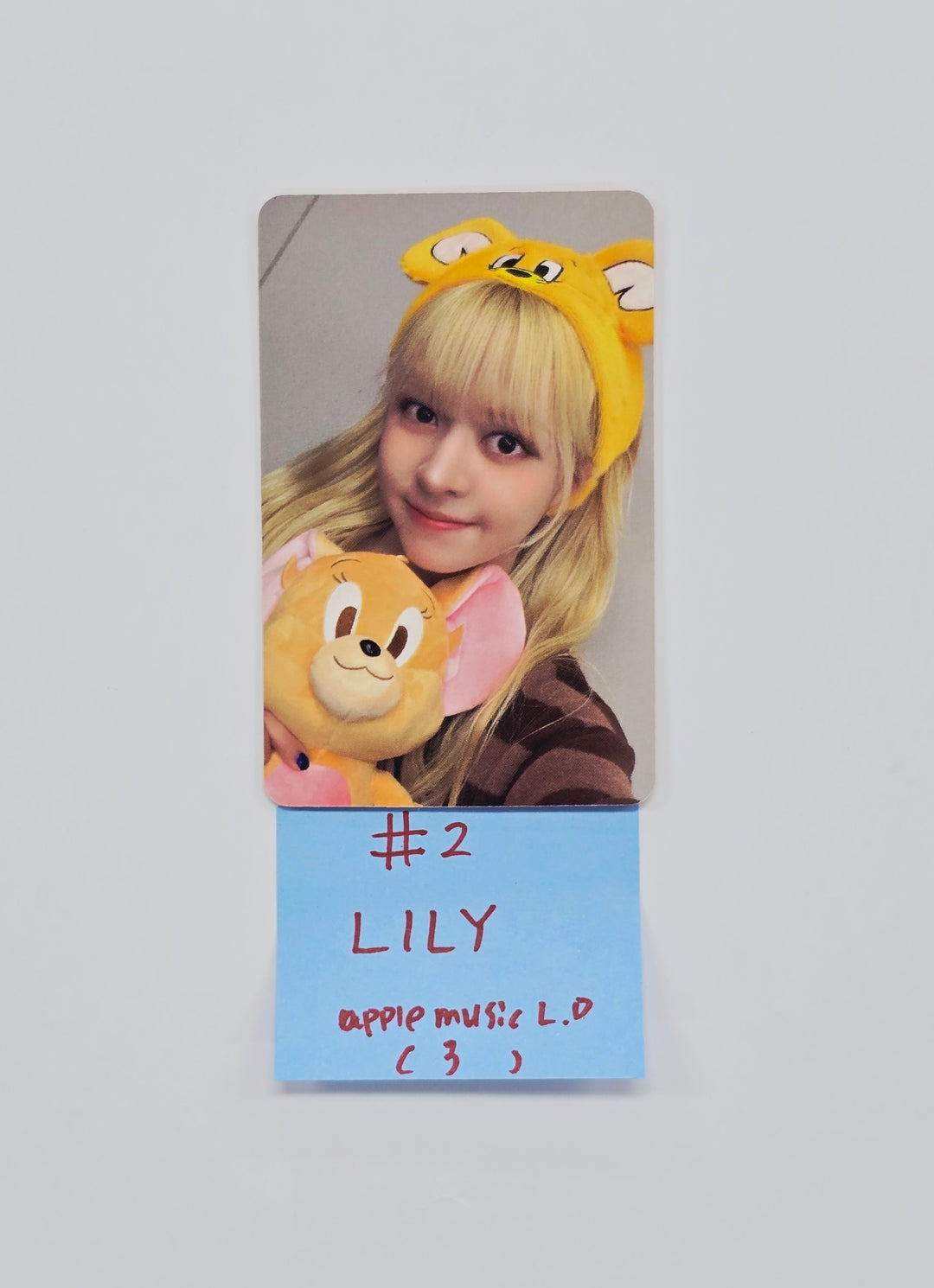 NMIXX "Blue Valentine" - Apple Music Lucky Draw Event Photocard R3 [26.01.29]