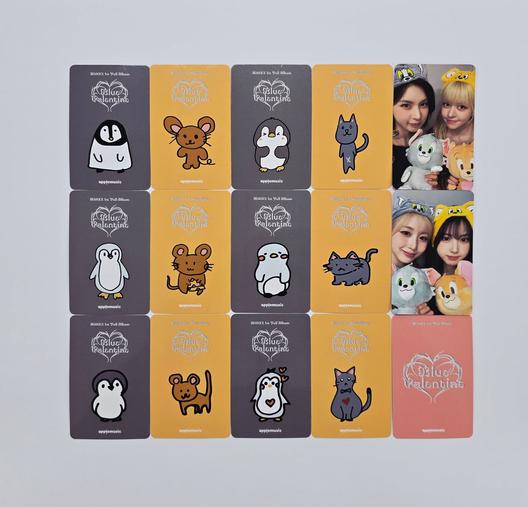 NMIXX "Blue Valentine" - Apple Music Lucky Draw Event Photocard R3 [26.01.29]