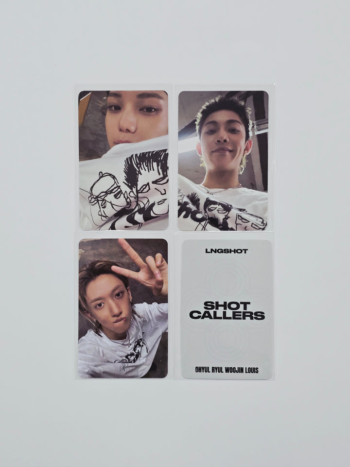 LNGSHOT "SHOT CALLERS" - Mini Record Pre-Order Benefit Photocard (magazin ver.) [26.01.30]