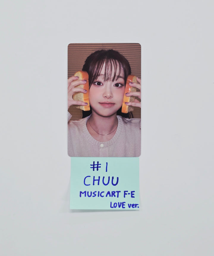 CHUU The First Album "XO, My Cyberlove" - Music Art Fansign Event Photocard R2 (Love Ver.) [26.01.30]
