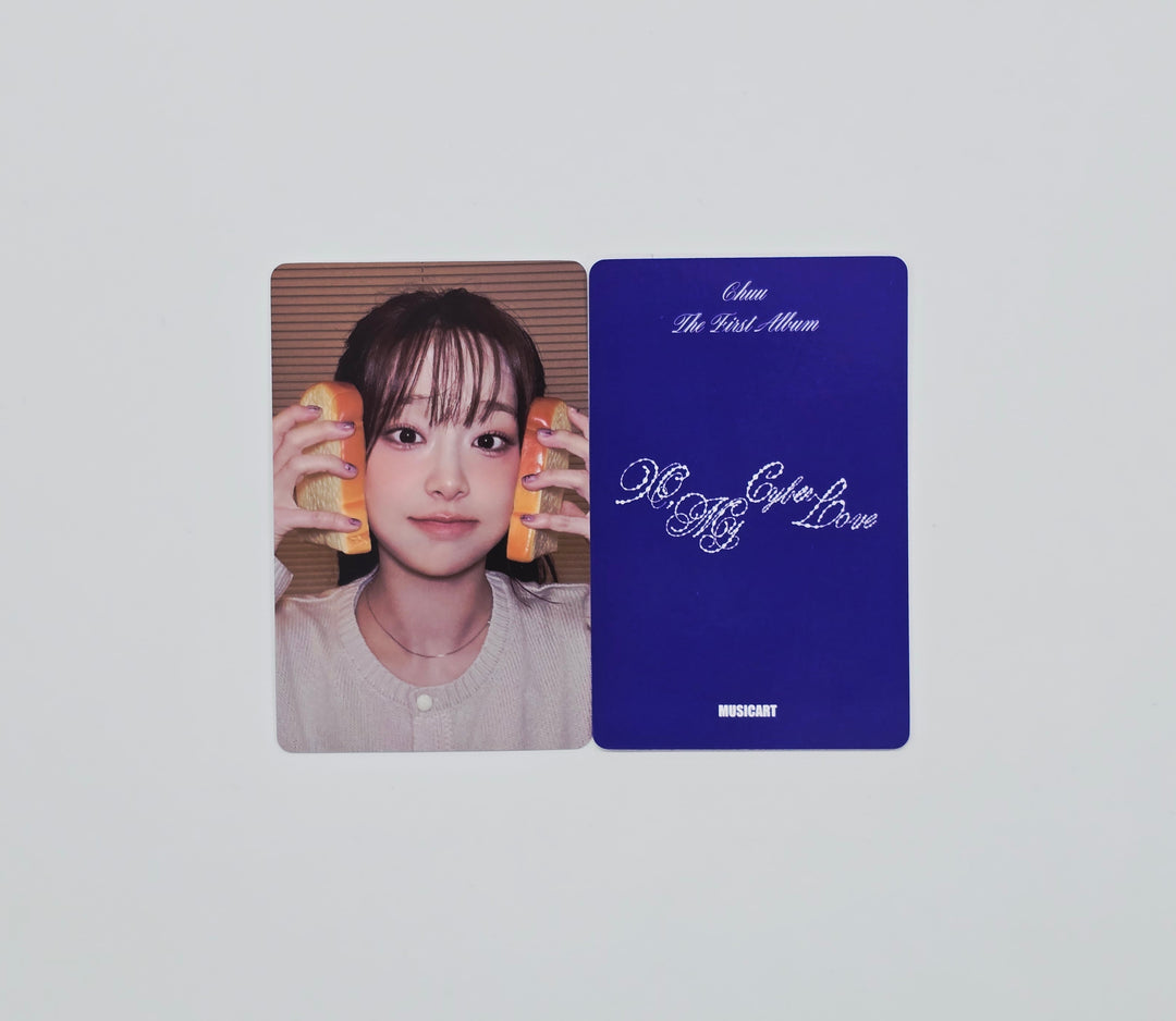 CHUU The First Album "XO, My Cyberlove" - Music Art Fansign Event Photocard R2 (Love Ver.) [26.01.30]