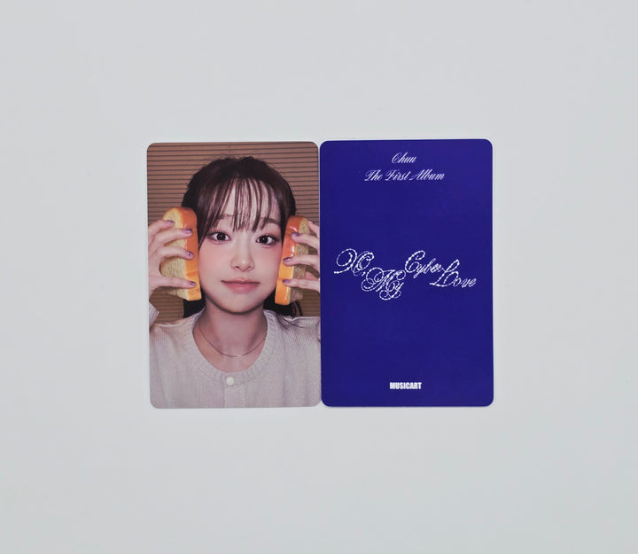 CHUU The First Album "XO, My Cyberlove" - Music Art Fansign Event Photocard R2 (Love Ver.) [26.01.30]