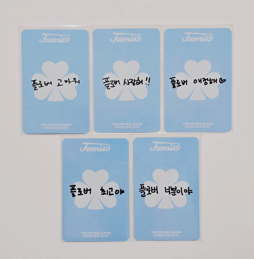 Fromis_9 "From Our 20’s" - Mini Fanmeeting Photocard [26.1.30]