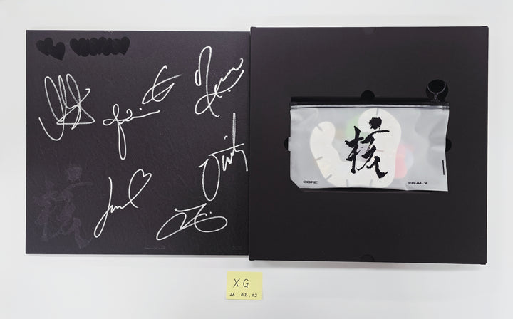 XG "THE CORE - 核‘ [Vinyl]" - Hand Autographed(Signed) Promo Album [26.02.02]