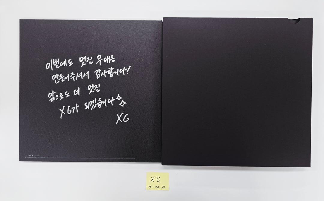 XG "THE CORE - 核‘ [Vinyl]" - Hand Autographed(Signed) Promo Album [26.02.02]