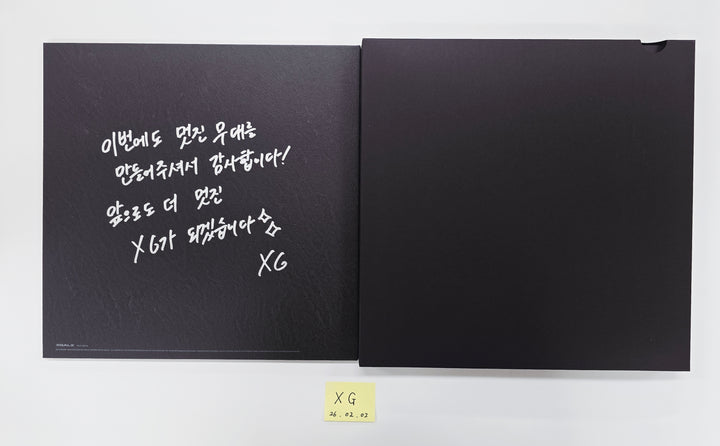 XG "THE CORE - 核‘ [Vinyl]" - Hand Autographed(Signed) Promo Album [26.02.02]