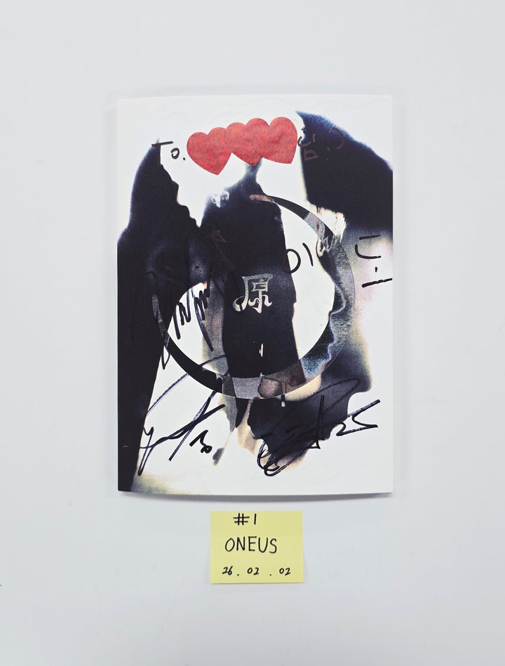 ONEUS "原" - Hand Autograhped(Signed) Promo Album [26.02.02]