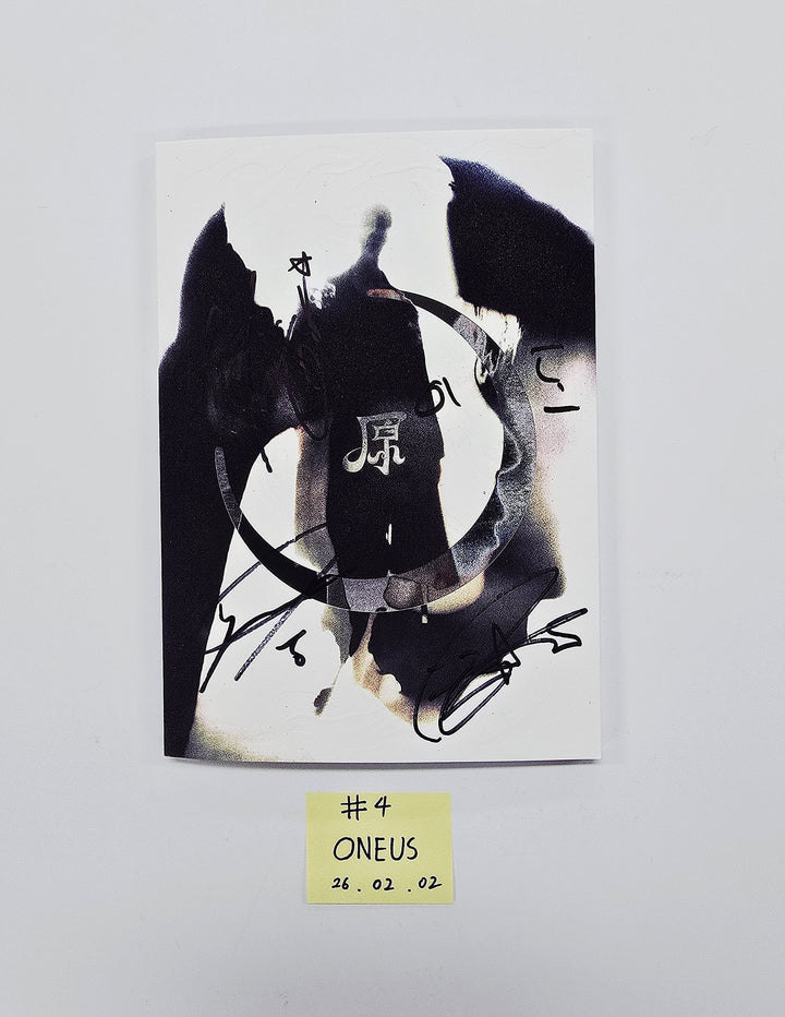 ONEUS "原" - Hand Autograhped(Signed) Promo Album [26.02.02]