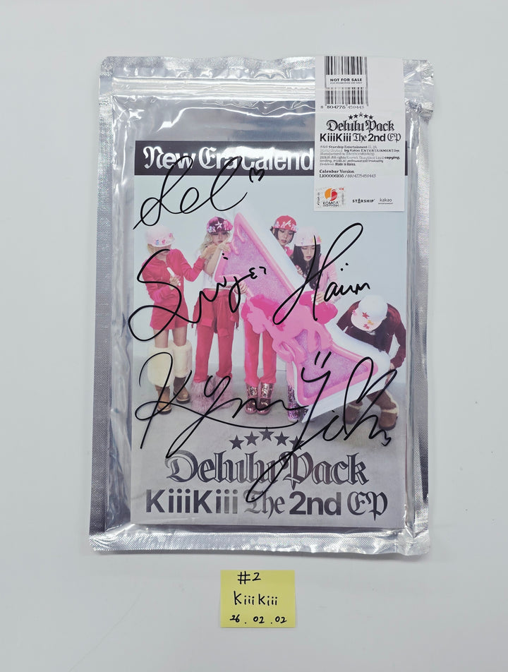 KIIIKIII "Delulu Pack" - Hand Autographed(Signed) Promo Album [26.02.02]