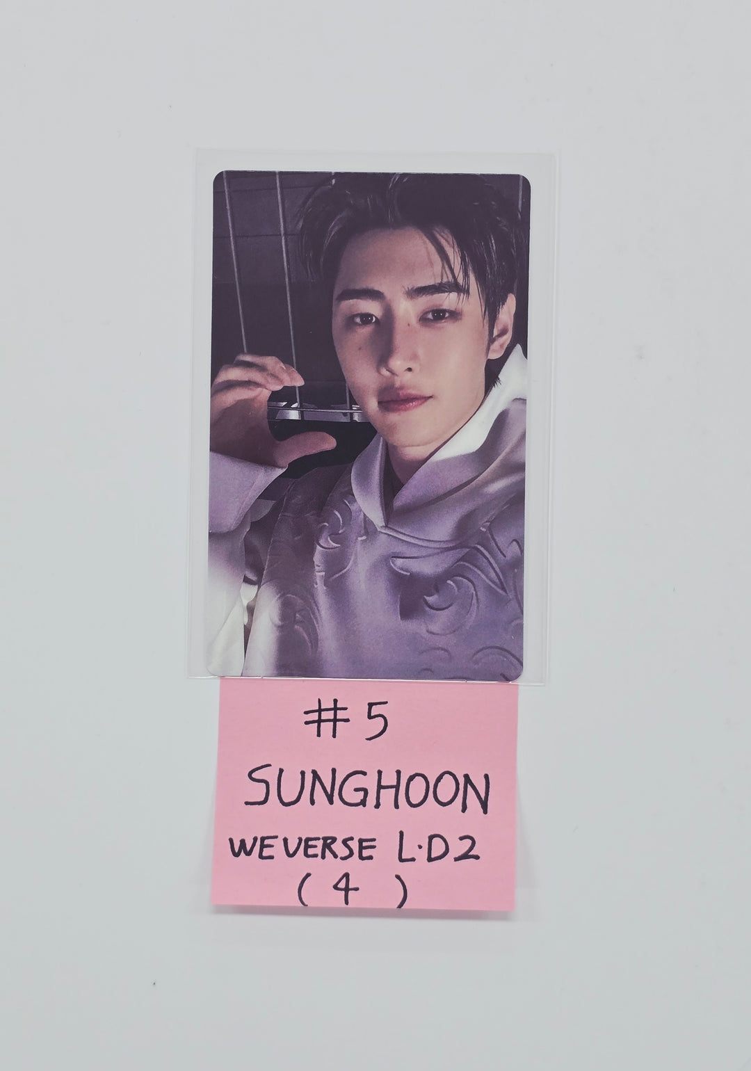 ENHYPEN "THE SIN : VANISH" - Weverse Shop Lucky Draw Event Photocard R2 [26.02.02]