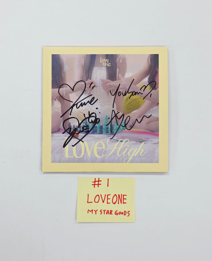 LOVEONE "LOVE HIGH" - Hand Autograhped(Signed) Album [26.02.02]