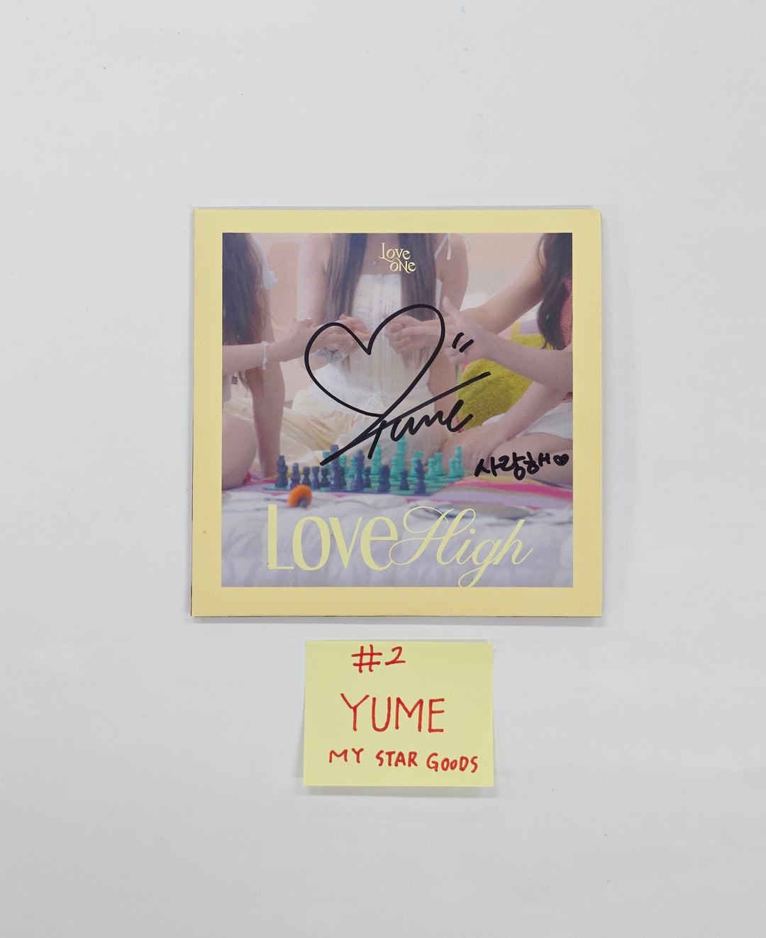 LOVEONE "LOVE HIGH" - Hand Autograhped(Signed) Album [26.02.02]