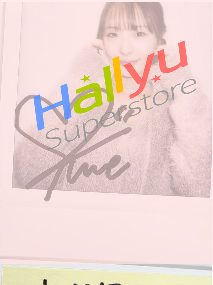 YUME (of LOVEONE) "LOVE HIGH" - Hand Autographed(Signed) Polaroid [26.02.02]