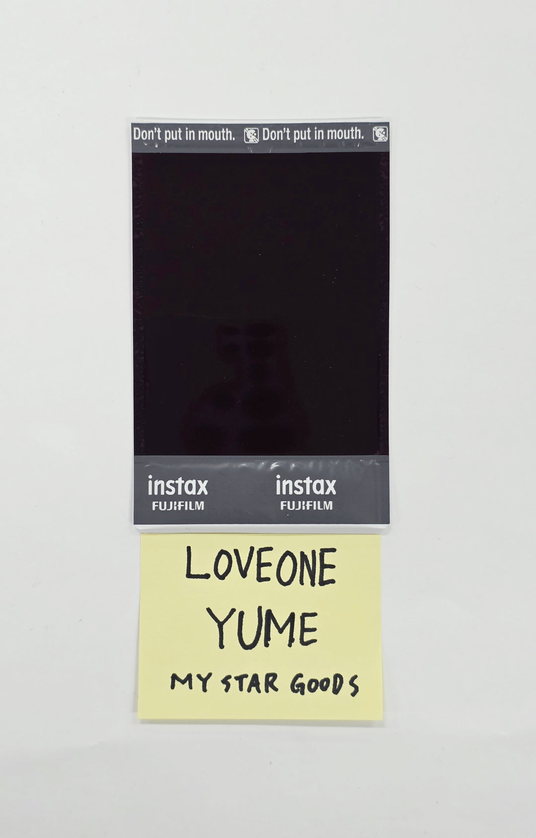 YUME (of LOVEONE) "LOVE HIGH" - Hand Autographed(Signed) Polaroid [26.02.02]