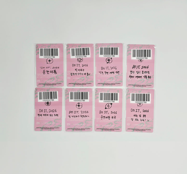 STRAY KIDS "SKZ IT TAPE ‘DO IT’" - FANS Shop Lucky Draw Event Photocard [26.02.02]