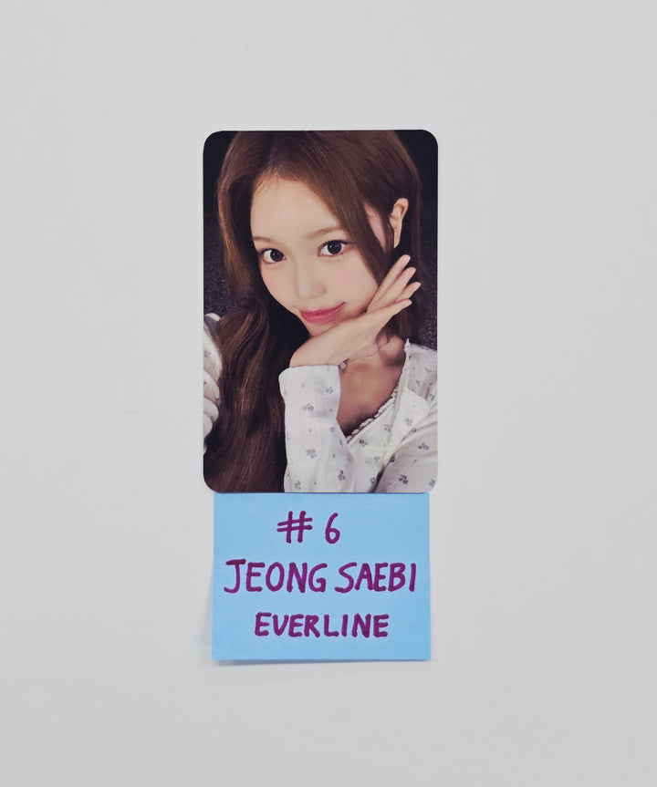 IZNA "Not Just Pretty" - Everline Fansign Event Photocard R2 (posterbook ver.)(Supercrush ver.) [26.02.03]