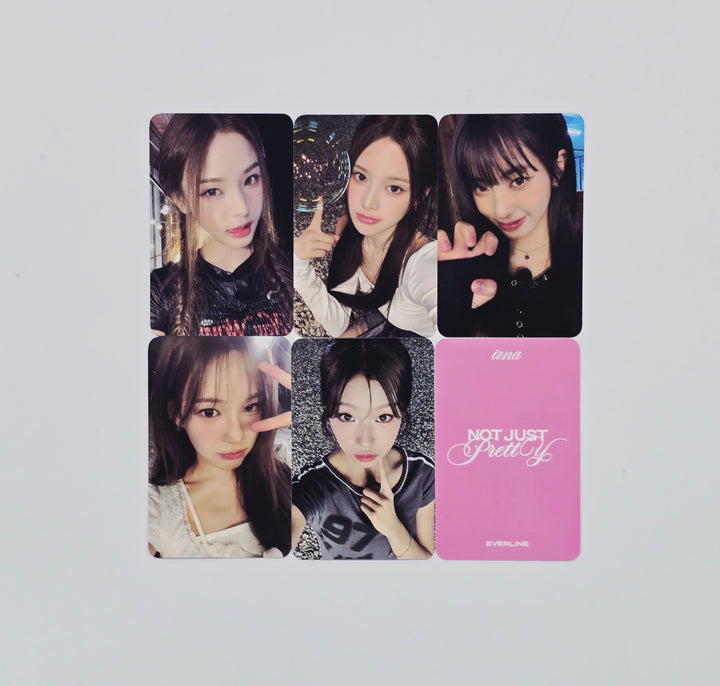 IZNA "Not Just Pretty" - Everline Fansign Event Photocard R2 (posterbook ver.)(Supercrush ver.) [26.02.03]