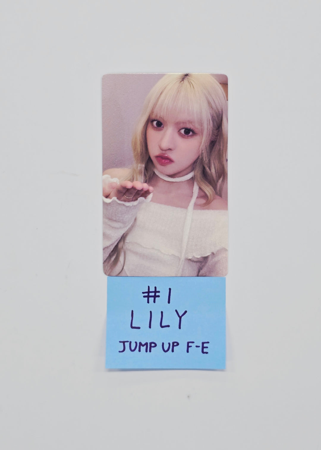 NMIXX "Blue Valentine" - Jump UP Fansign Event Photocard R3 [26.02.03]