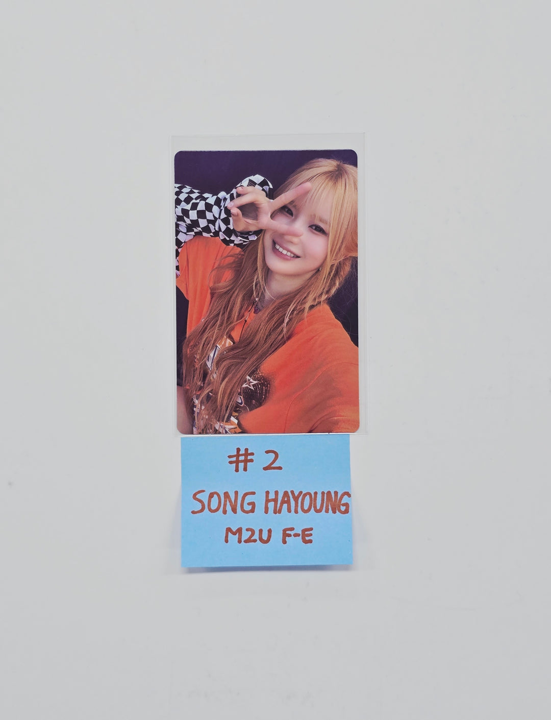 Fromis_9 "SuperSonic" - M2U Fansign Event Photocard [26.02.03]