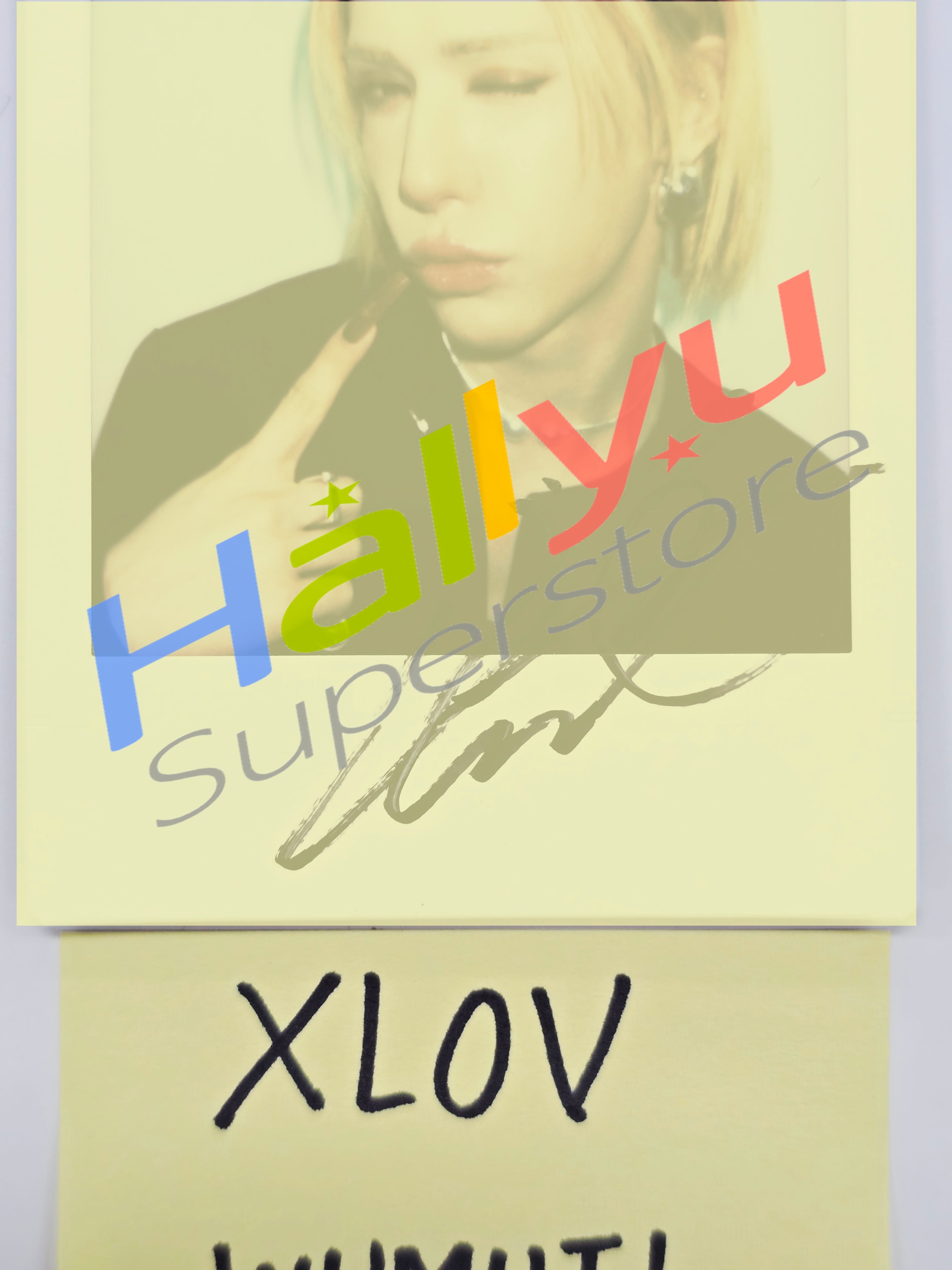 XLOV UXLXVE ウムティ サイン入りポラロイド KakaoTalk_20260204_183102141_1