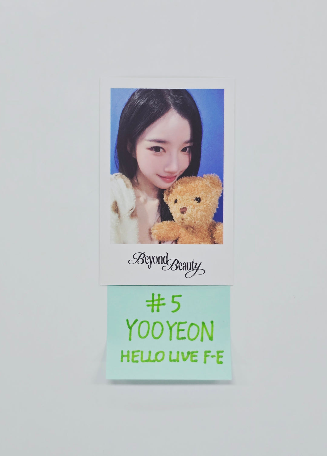 Triples_msnz "Beyond Beauty" - Hello Live Fansing Event Polaroid type Photocard R2 (Objekt Music Album ver.) [26.02.04]