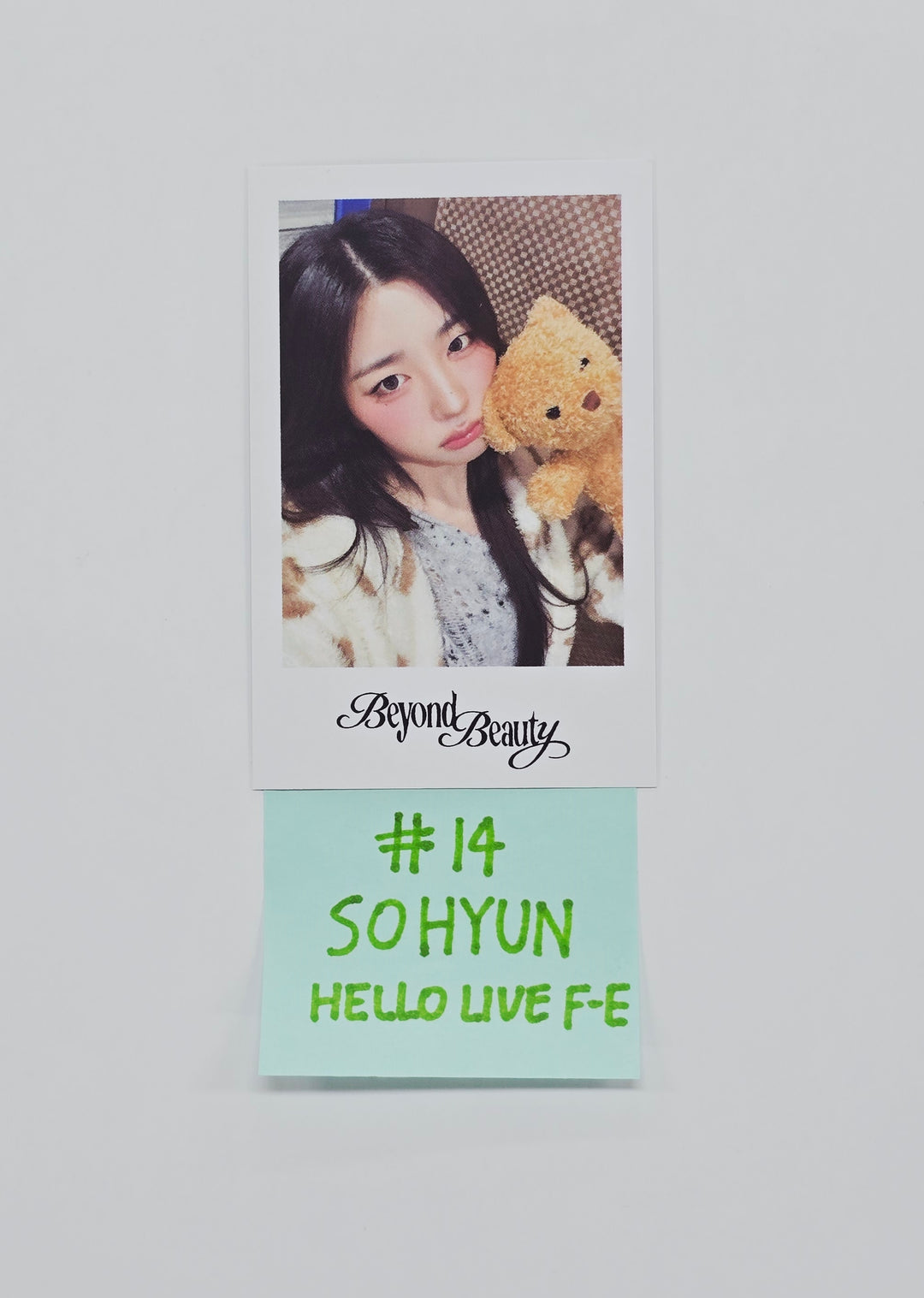 Triples_msnz "Beyond Beauty" - Hello Live Fansing Event Polaroid type Photocard R2 (Objekt Music Album ver.) [26.02.04]
