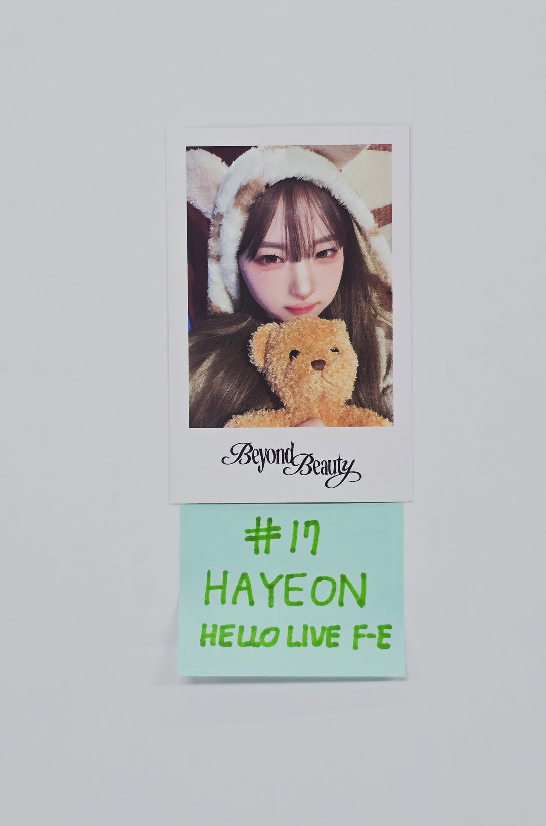 Triples_msnz "Beyond Beauty" - Hello Live Fansing Event Polaroid type Photocard R2 (Objekt Music Album ver.) [26.02.04]
