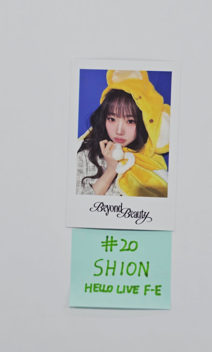 Triples_msnz "Beyond Beauty" - Hello Live Fansing Event Polaroid type Photocard R2 (Objekt Music Album ver.) [26.02.04]