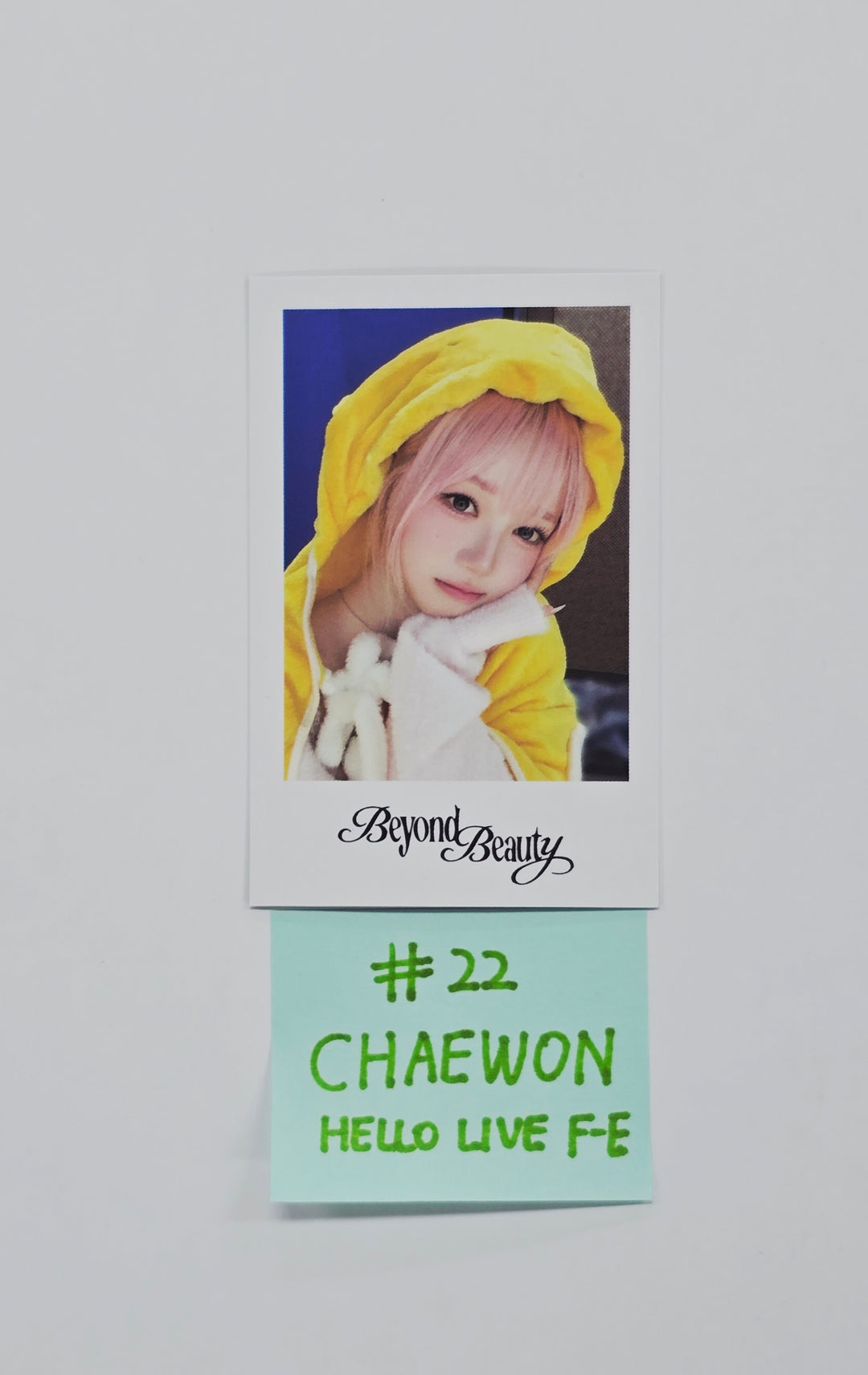 Triples_msnz "Beyond Beauty" - Hello Live Fansing Event Polaroid type Photocard R2 (Objekt Music Album ver.) [26.02.04]