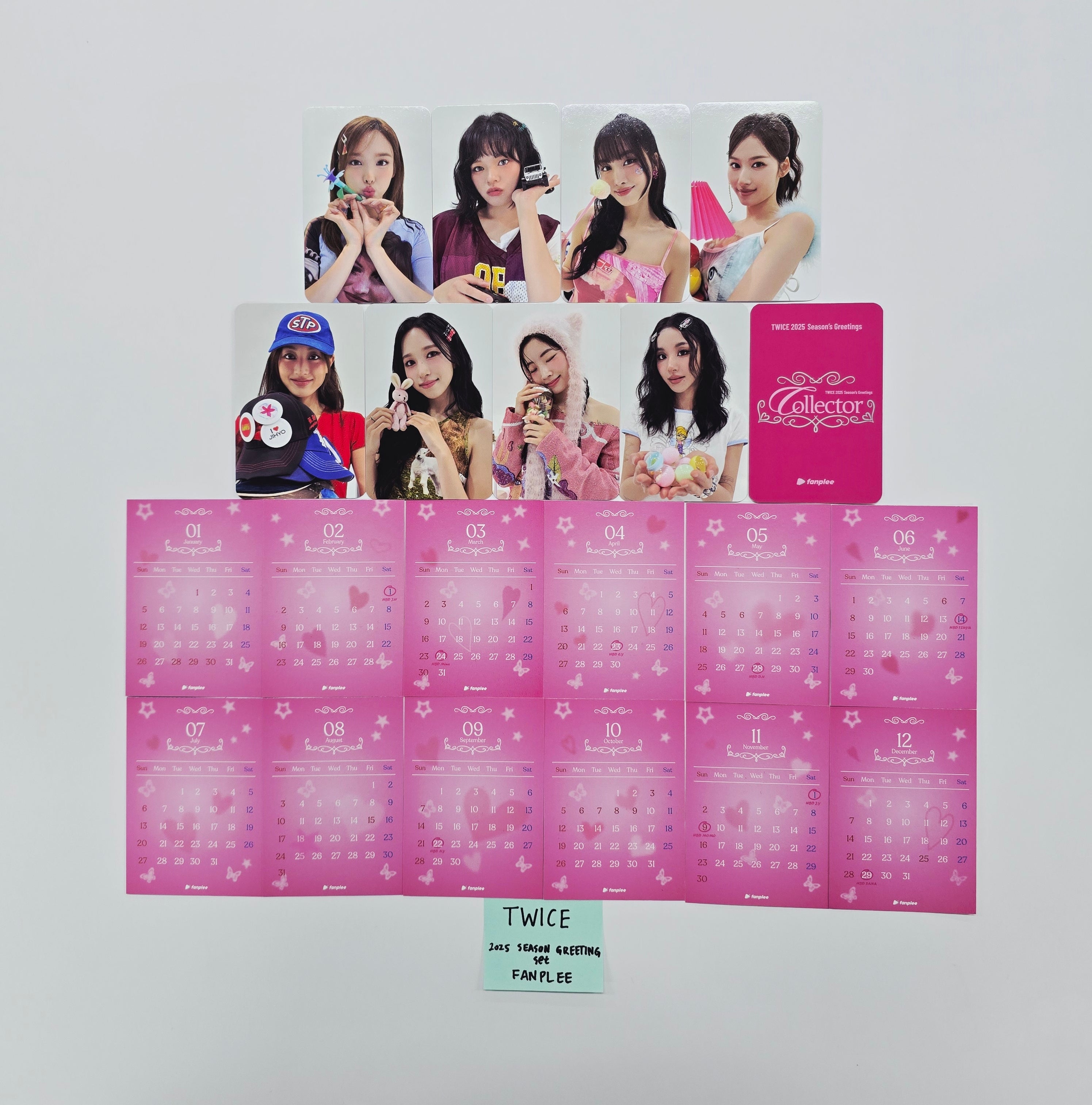 TWICE〜fanplee特典 シーグリ 2025 [Collector] TWICE 