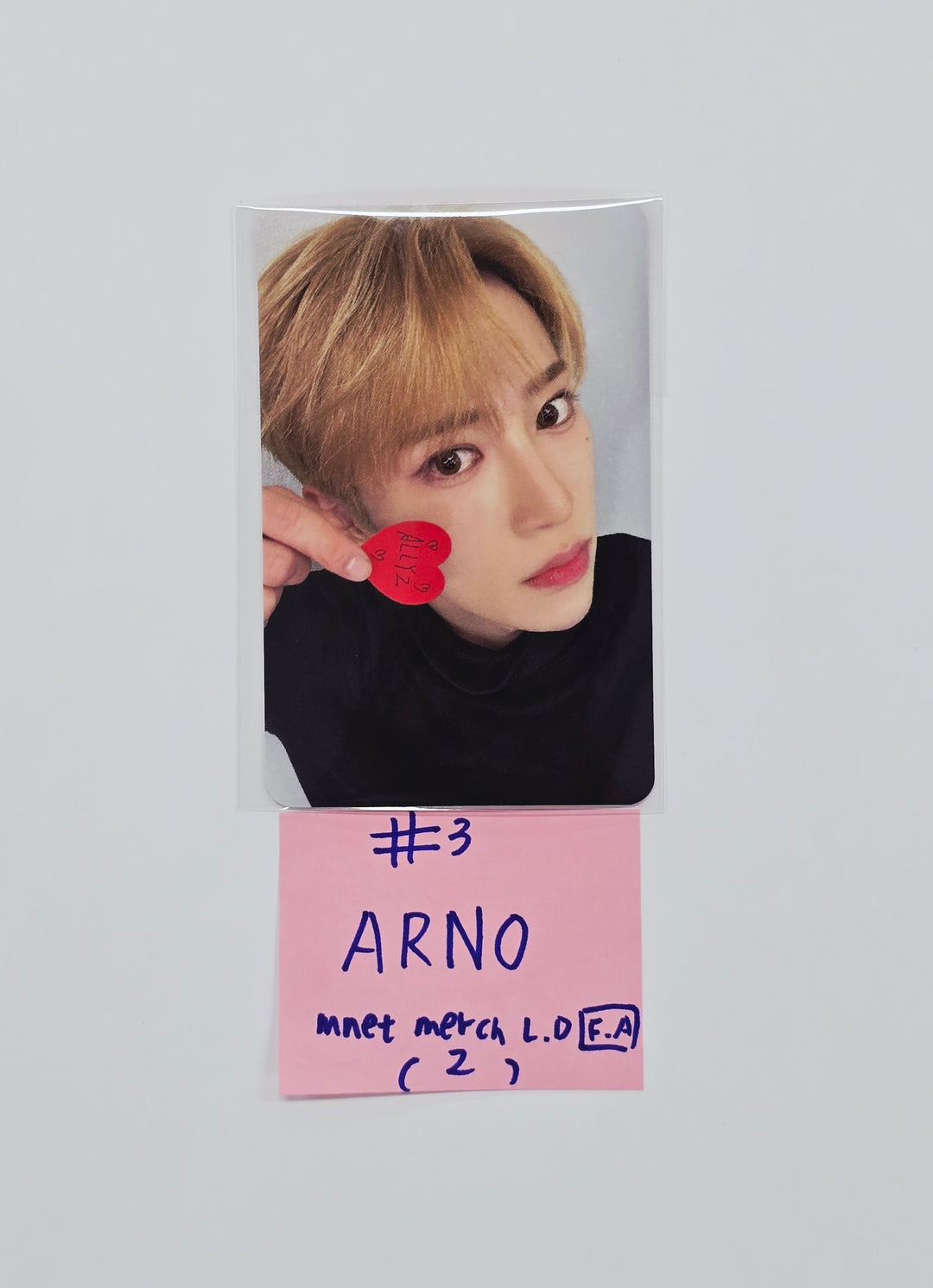 ALPHA DRIVE ONE "EUPHORIA" - Mnet Plus Merch Lucky Draw Event Photocard (Freak Alarm ver.) [26.02.05]