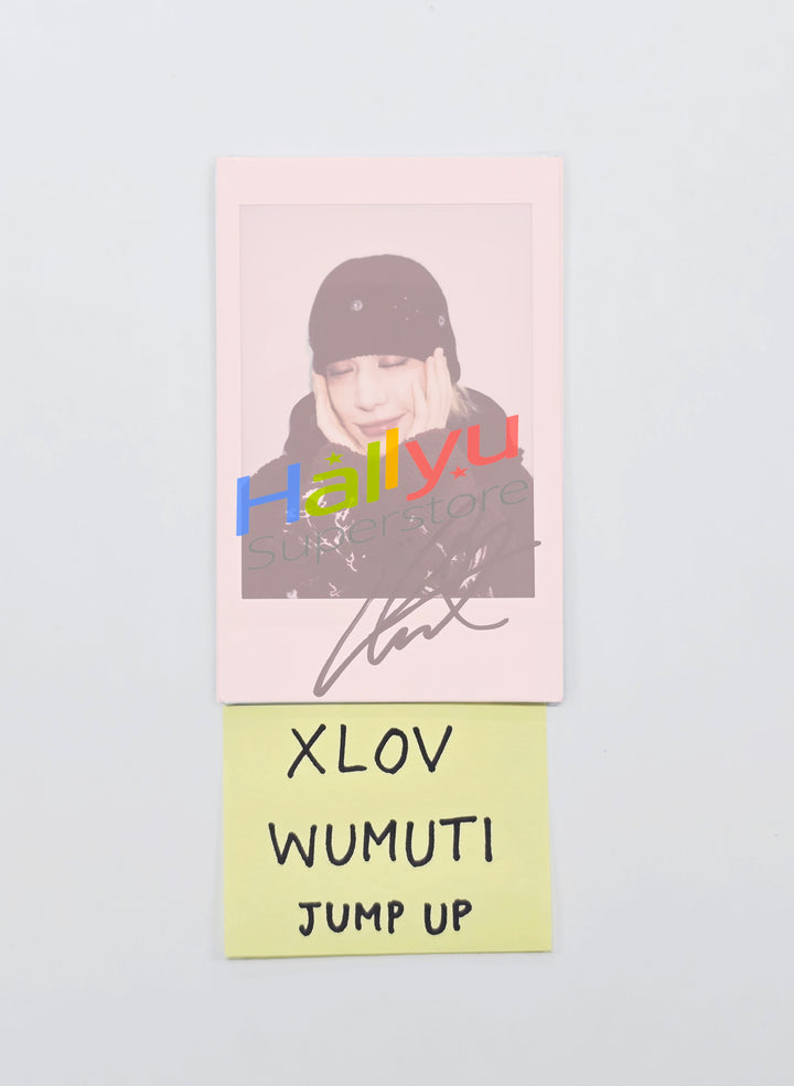 WUMUTI (of XLOV) "UXLXVE" - Hand Autograhped(Signed) Polaroid [26.02.05]