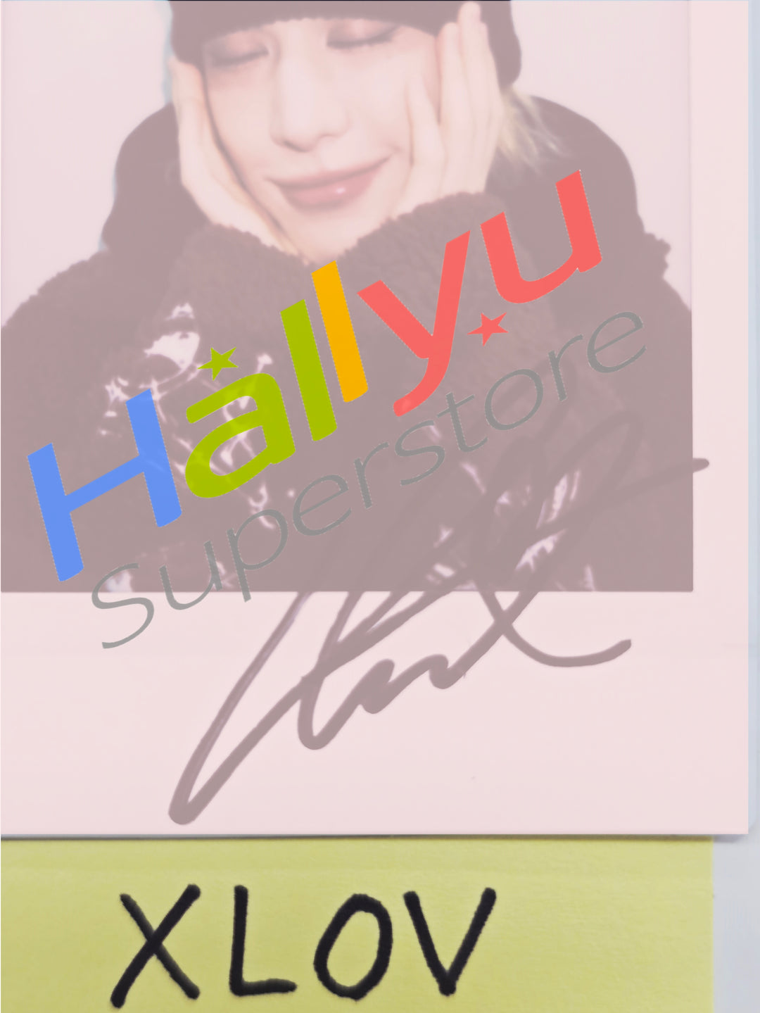 WUMUTI (of XLOV) "UXLXVE" - Hand Autograhped(Signed) Polaroid [26.02.05]