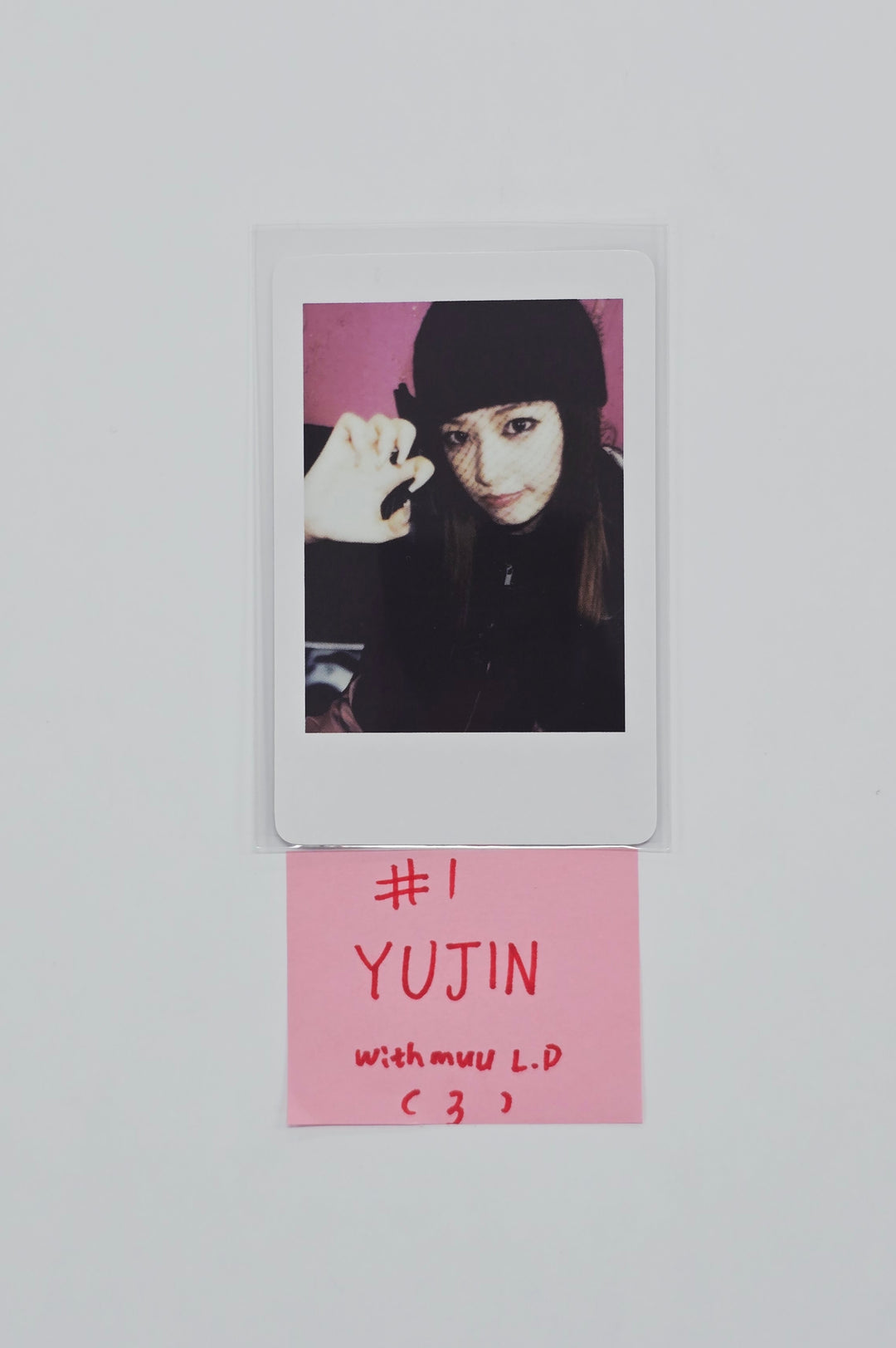 IVE "IVE SECRET" - Withmuu Lucky Draw Event Polaroid type Photocard R4 [26.02.05]