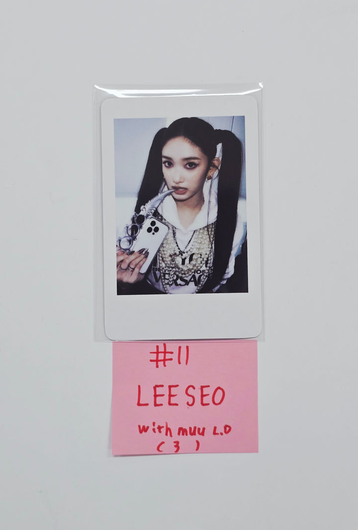 IVE "IVE SECRET" - Withmuu Lucky Draw Event Polaroid type Photocard R4 [26.02.05]