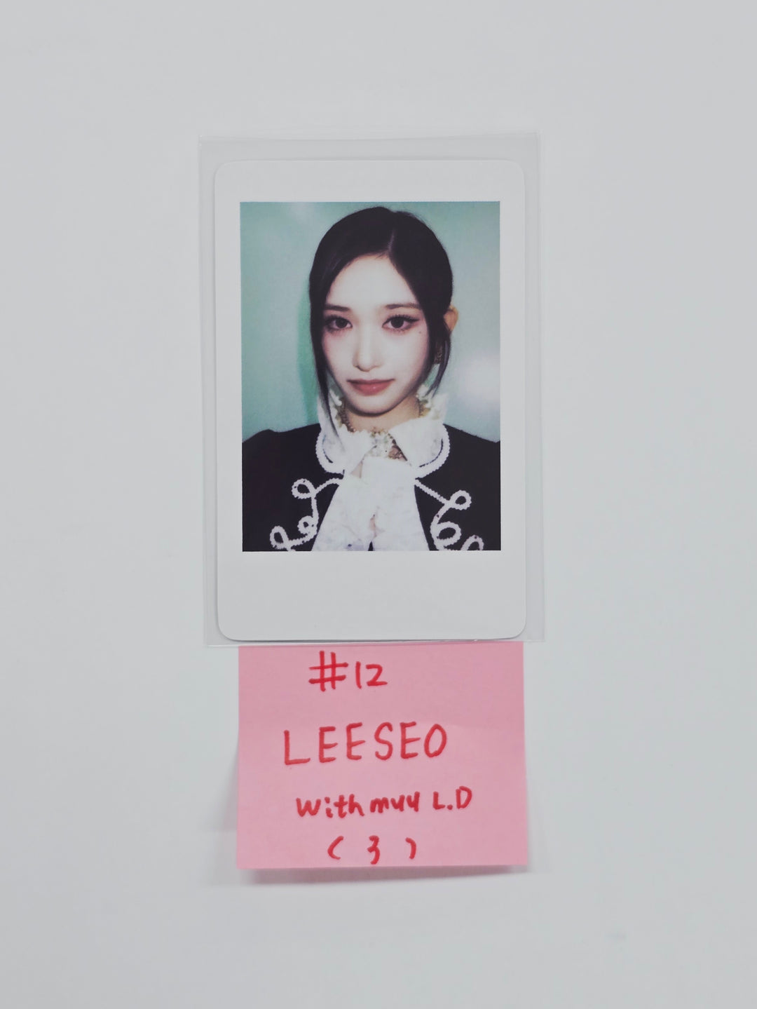 IVE "IVE SECRET" - Withmuu Lucky Draw Event Polaroid type Photocard R4 [26.02.05]