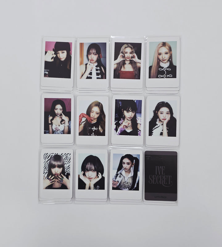 IVE "IVE SECRET" - Withmuu Lucky Draw Event Polaroid type Photocard R4 [26.02.05]