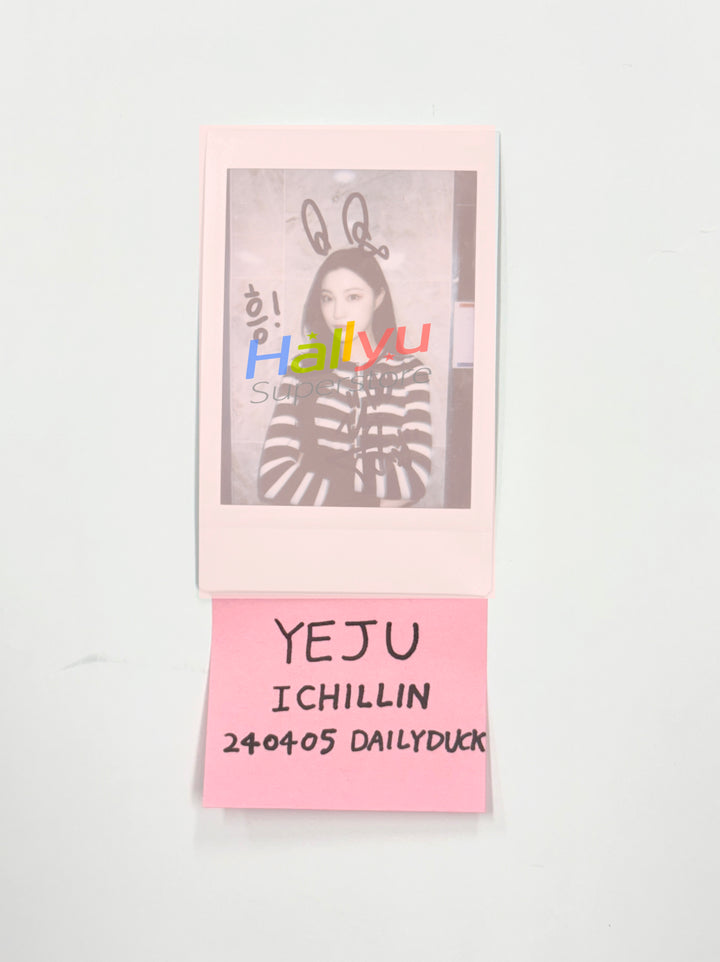 Yeju (of ICHILLIN) - Hand Autographed(Signed) Polaroid [26.02.05]