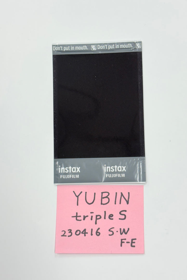 YUBIN (of TripleS) - Hand Autographed(Signed) Polaroid [26.02.05]