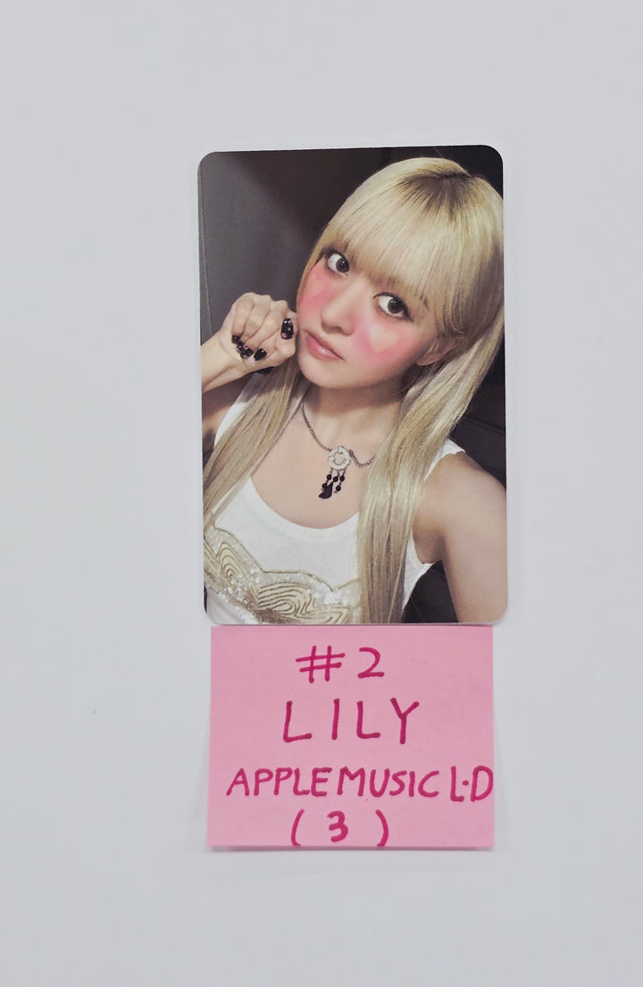 NMIXX "Blue Valentine" - Apple Music Lucky Draw Event Photocard, Polaroid type Photocard R4 [26.02.05]